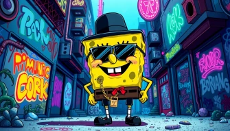 Gangster Spongebob Wallpaper