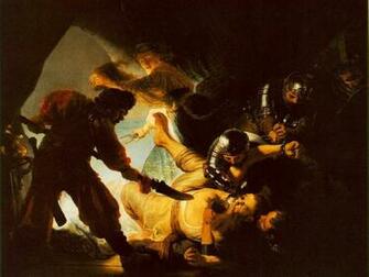 My Wallpaper Artistic Rembrandt The Blinding