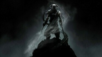 Skyrim Wallpaper Painting By Blindtoyou