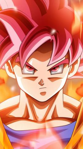 Goku Super Saiyan God Wallpaper Online Off