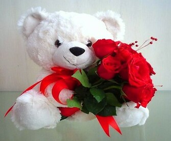 Teddy Bear Love Wallpaper