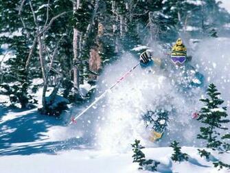 Snow Skiing Wallpaper No Desktop Wallcoo Net