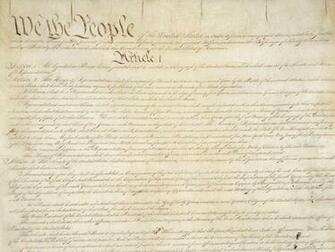 United States Constitution Desktop Wallpaper