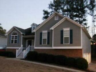 Bricks Side White Trim Black Shutters Siding Colors With Brick