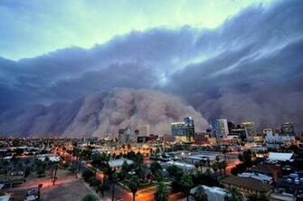 Dust Storm Haboob Roared Through Phoenix Arizona By Dan Bryant