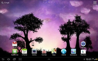 Night Sky Live Wallpaper Screenshot