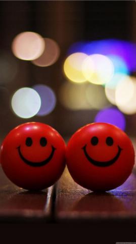 Smiley Ball Wallpaper On