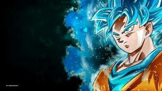 Goku Blue Wallpaper