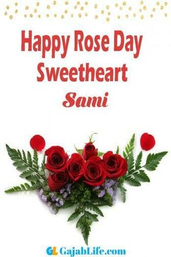 Sami Happy Rose Day Image Wishes Messages Status Cards