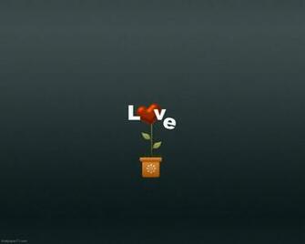 Love Grows Heart Feelings Wallpaper Valentine