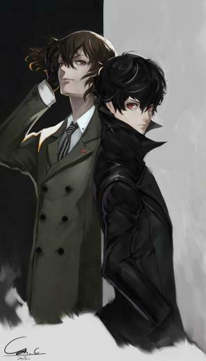 Akechi Goro Mobile Wallpaper Zerochan Anime Image Board