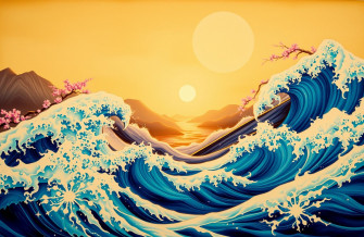 Hokusai Wallpaper