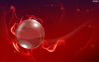 Glass Sphere On Curves Wallpaper