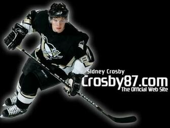 Sidney Crosby On Black Background Wallpaper And Image