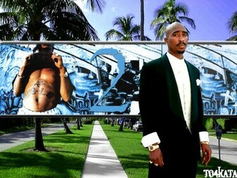 Tupac Thug Life Wallpaper 2pac Paradise By