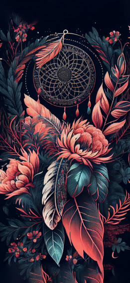 Dreamcatcher Boho Aesthetic Wallpaper