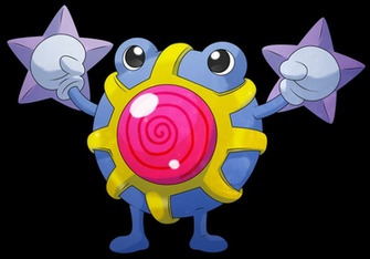 Poliwhirl Starmie By Hallowdew