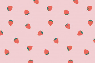Cute Aesthetic Strawberry Wallpaper