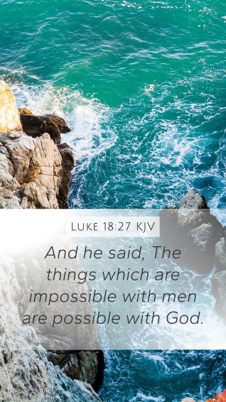Luke Kjv Mobile Phone Wallpaper And He Said The Things