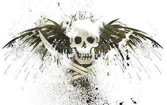 Skulls Pirates Eagles Flags Skull And Crossbones Wallpaper