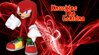 Knuckles The Echidna Wallpaper Sa Style By Axelg4m3r