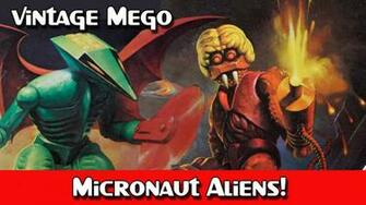 Vintage Mego Micronauts Aliens Museum
