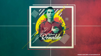 Handsome Portrait Cristiano Ronaldo HD 4k Wallpaper