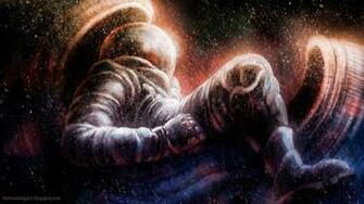 Drawing Astronaut Wallpaper