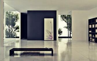 Modern Glass House Wallpaper Myspace Background