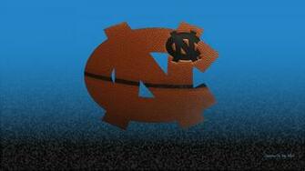 Unc Wallpaper Basketball Grain Nc Logo On Blue And Black Textured