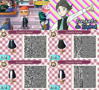 Qr Code Acnl Conjunto De Espinal By One Eco
