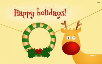 Happy Holidays Wallpaper Holiday