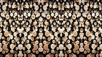 Wooden Wallpaper Stereogram By Aegiandyad