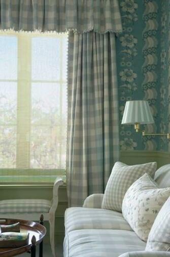 Leta Austin Fabrics Wallpaper British Colonial Buffalo Check