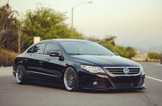 Wallpaper Volkswagen Vw Passat Cc Tuning Low Germany Stance