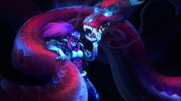 Wallpaper 4k Kda League Of Legends