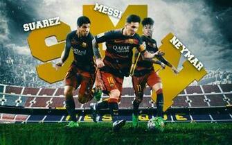 Fc Barcelona Msn Por Sharkpat Wallpaper Fotos Del F