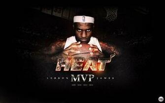 Lebron James Miami Heat Mvp Wallpaper HD Background