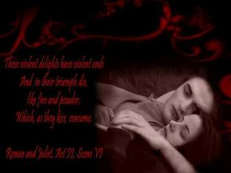 Romeo And Juliet E B Twilight Series Wallpaper