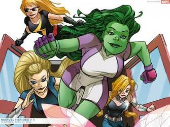Marvel Her Oes Femme Fatales Wallpaper