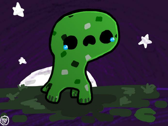 Cute Creeper Wallpaper Sad By