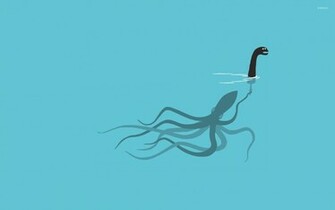 Playing As The Loch Ness Monster Wallpaper Funny