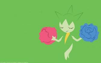 Roselia Pokemon HD Wallpaper iPhone