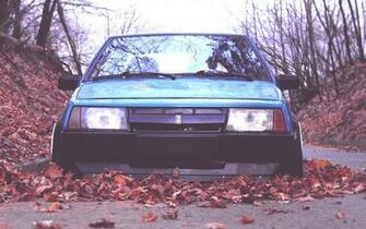 Vintage Car Lada Racing Oldschool Effect Pic