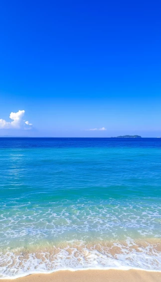 Blue Sea Wallpaper