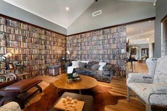 Wallpaper That Looks Like Books Is Really Helpfull The