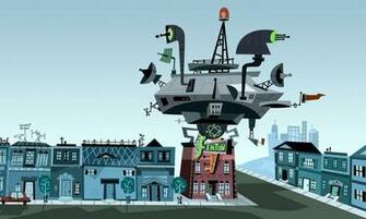 Danny Phantom Background Fenton Neighborhood By Christophr1 On