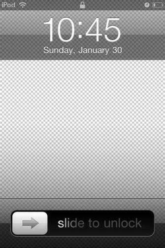 iPhone Wallpaper Template