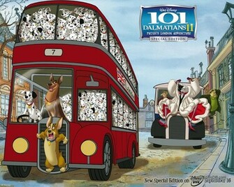 Dalmatians Ii Patch S London Adventure Wallpaper
