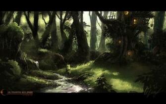 Treehouse Concept By Victor Lam Art